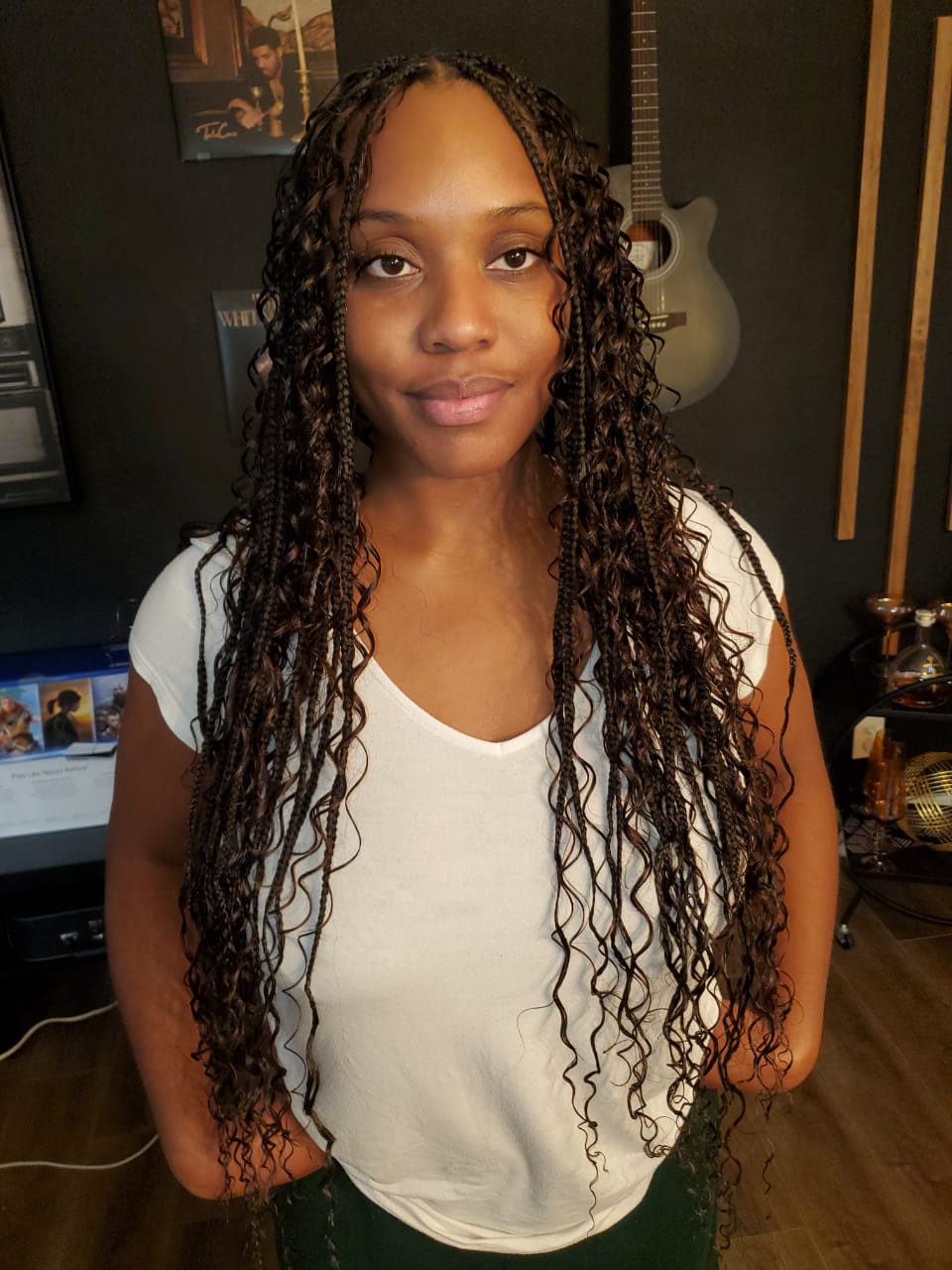 bohemian braiding