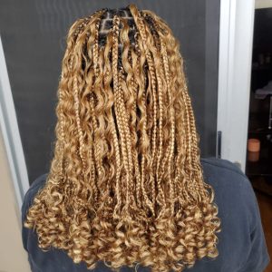 boho knotless braid